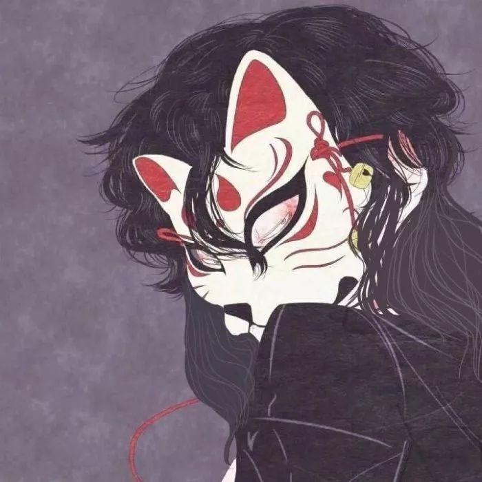 戴狐狸面具的神秘少年 头像