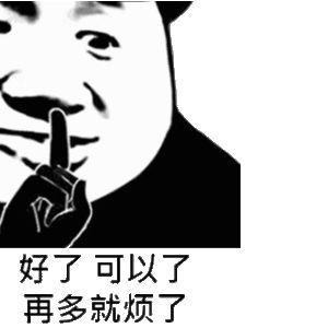 好了可以了再多就烦了 - 熊猫头表情包
