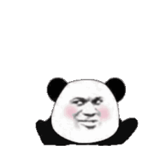 熊猫头坏笑得意表情包 表情包