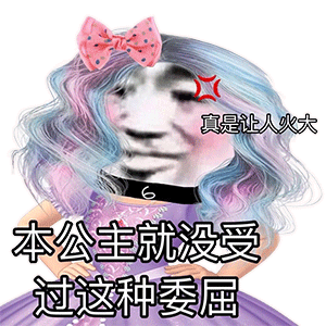 本公主就没受过这种委屈 - 熊猫头表情包